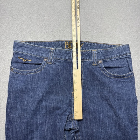 Kimes Ranch Jeans Womens 12/36 (34x36) BETTY Midrise Straight Ranch Rodeo Farm - Picture 6 of 9